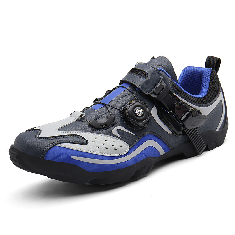 Large size OutdoorRoad Bicycle Shoe Unisex MTB Lock Cycling Racin...