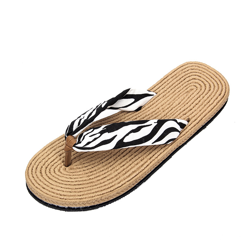 New Flat sandals Square Toe Women Fancy Beach Slippers outdoor...