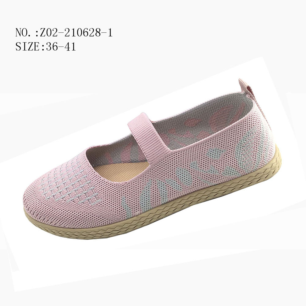 Hot sale fashion women slip on sports flat casual shoes( Z02...