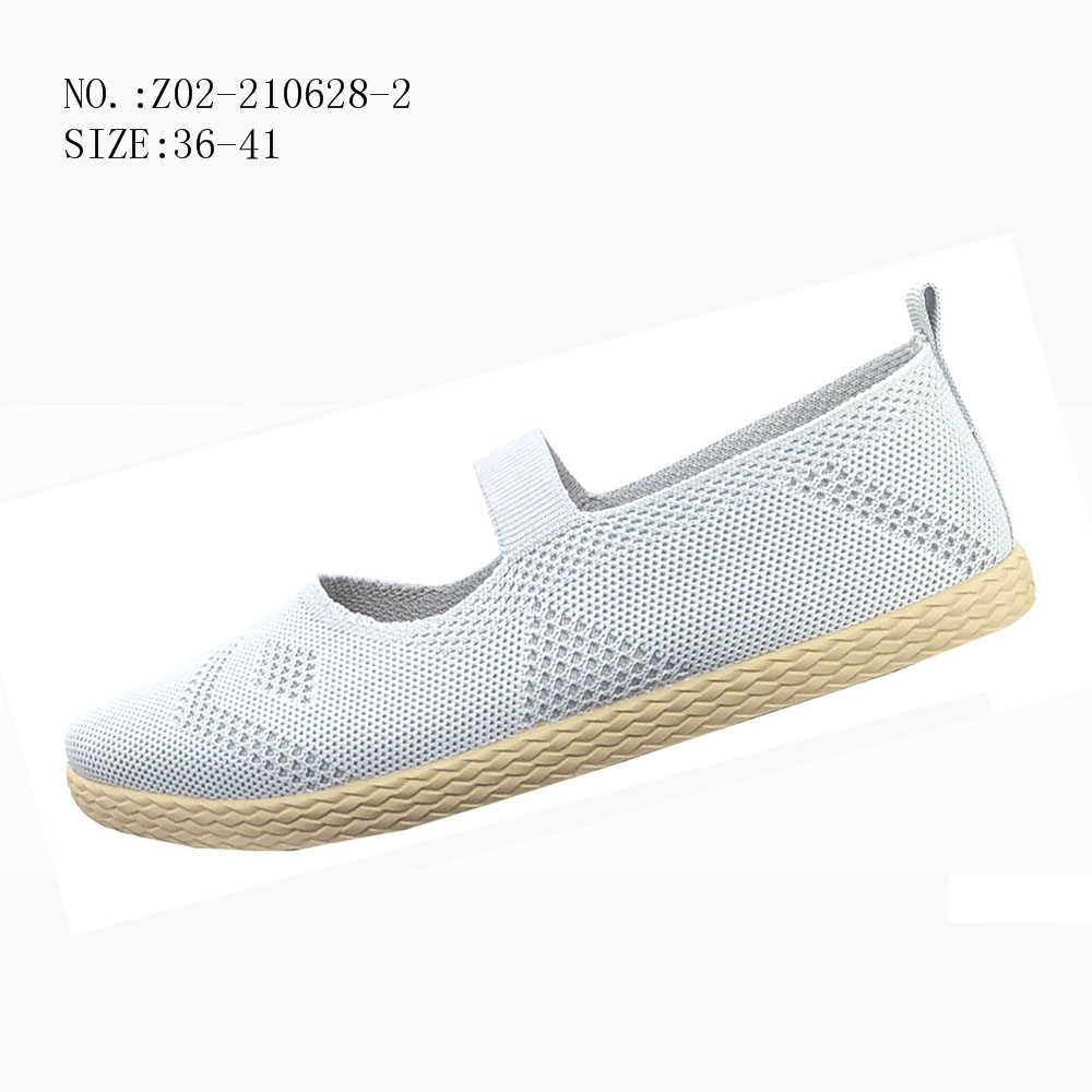 Hot sale flyknit women slip on sports flat casual shoes( Z02...