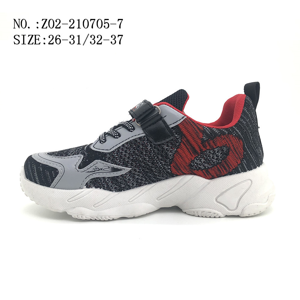Hot selling flyknit children running sports sneaker shoes( Z02...