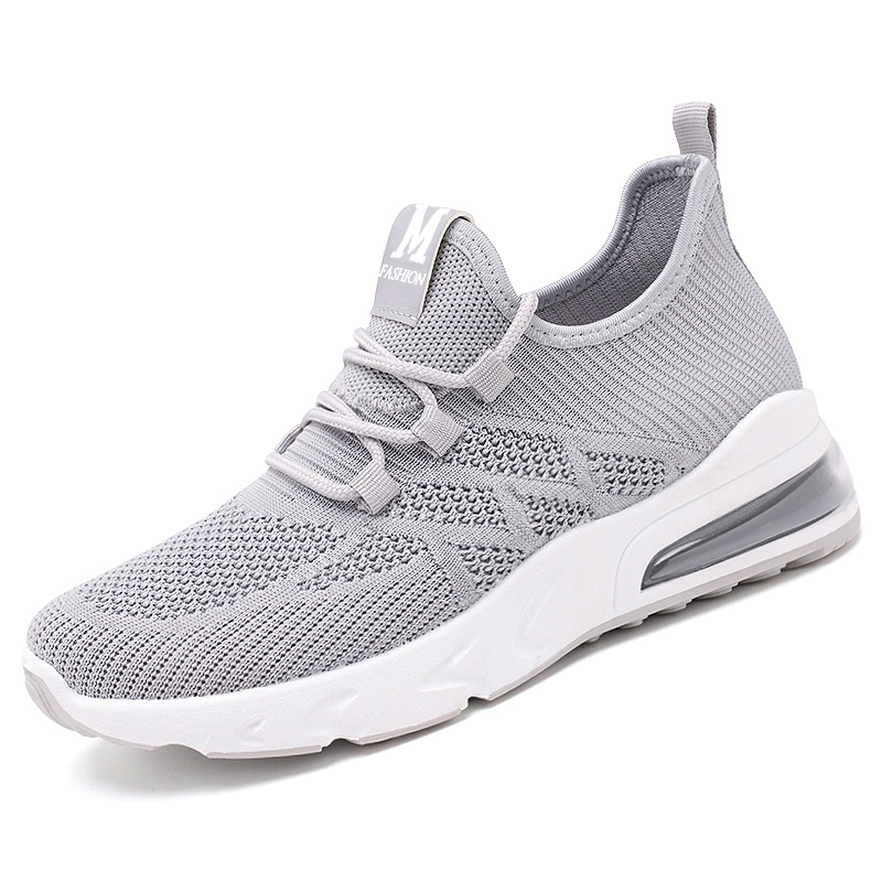 Hot salefashion flyknit casual sports running shoes for women...