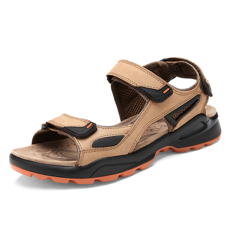 Good price fashion style outdoorleatherbeach sandals for men...
