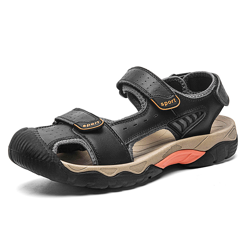 Good price fashion style men outdoorleatherbeach sandals 1. ITEM...