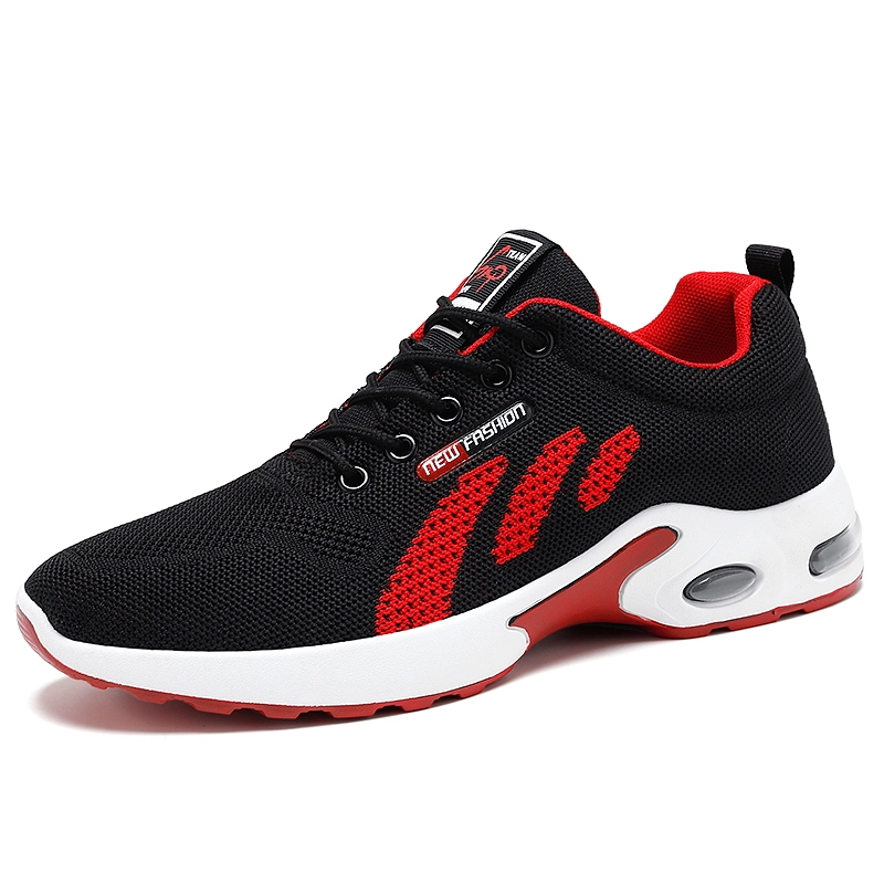 Best Seller black Shoes menCasual breathable sports running Shoes...