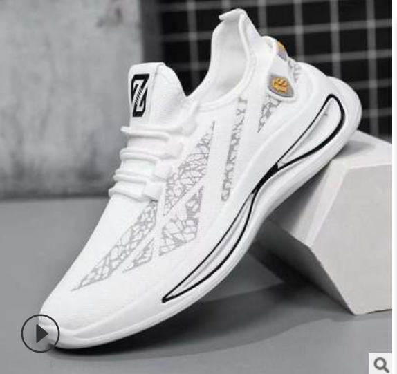 New styleflyknit Shoes men breathablesneaker sports running Shoes...