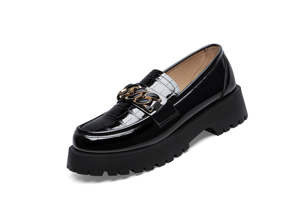 New style lightweight casual women loafers dress leather shoes...