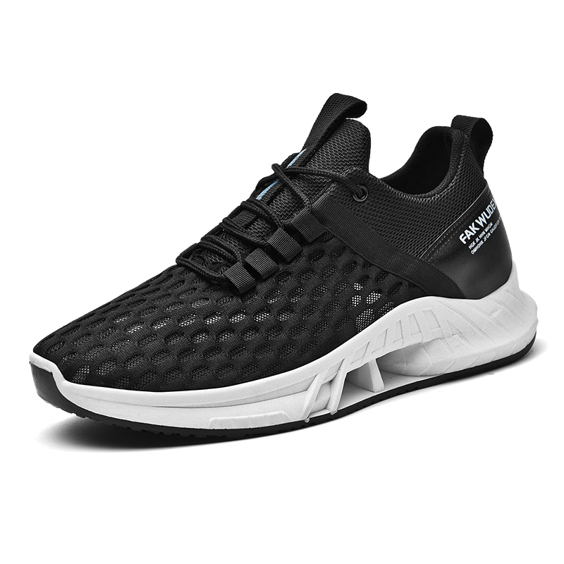 Hot sale mesh lightweight gym fashion casual running shoes for...