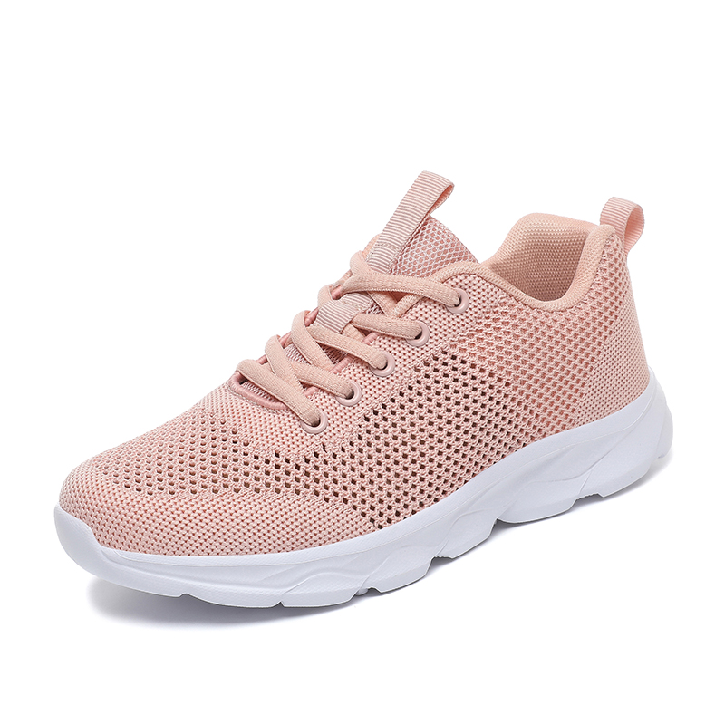 Latest styleflyknit lightweight women sports fashion casual sneak...