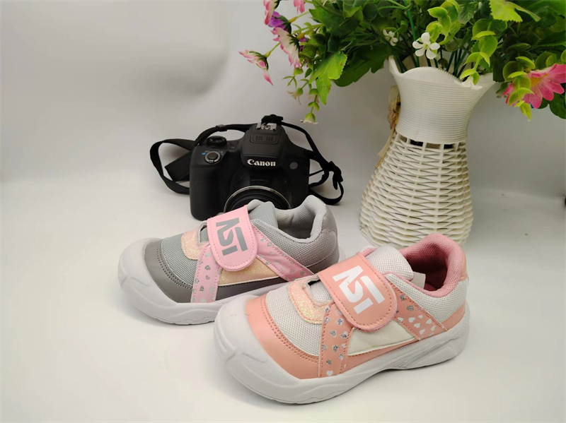 New style injection slip on dress shoes fashion children canvas...