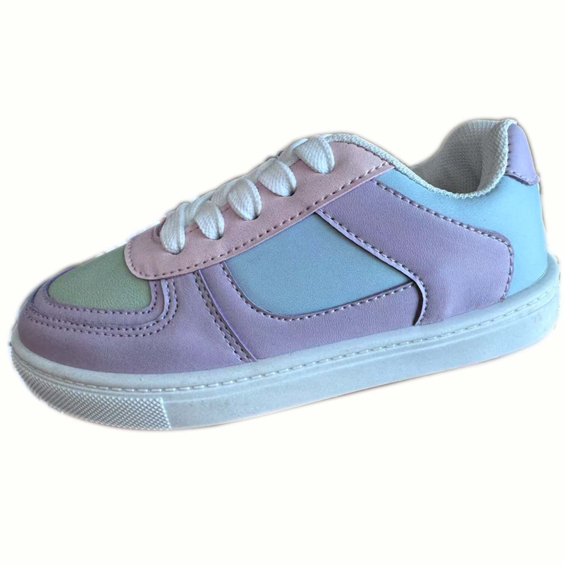 New design Custom injection lace up kids sports shoes casual...