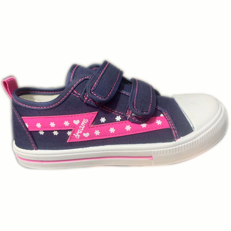 New style Custom injection Kids flat casual shoes sports canvas...