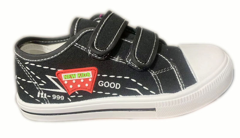 New style Custom injection Kids flat casual shoes sports canvas...