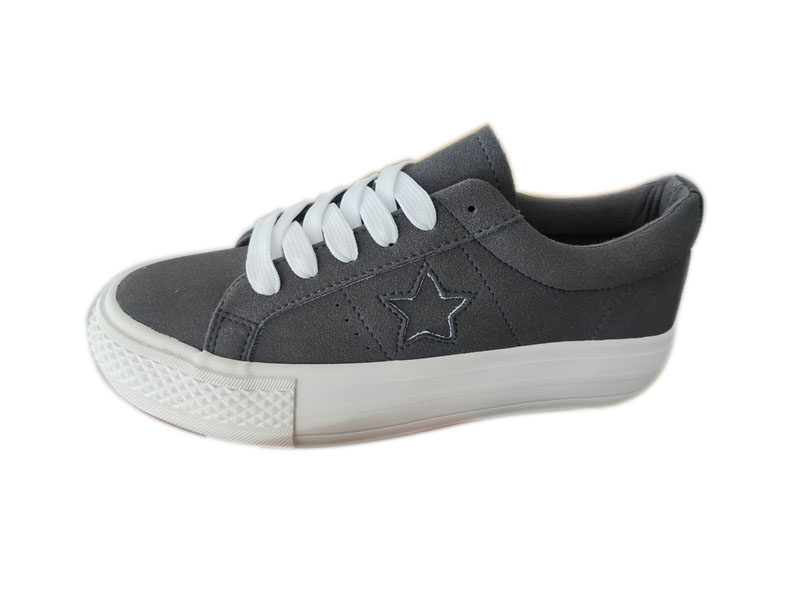 Hot selling factory Custom ladies casual shoes vulcanized canvas...